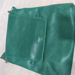 Matt & Nat Green Leather Bag